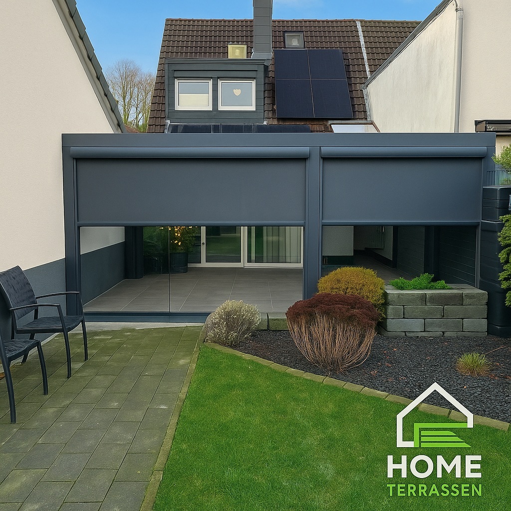 Hochwertige Markise als Sonnenschutz für Terrasse in NRW